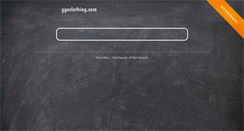 Desktop Screenshot of ggoclothing.com